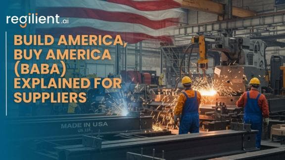 Build America, Buy America (BABA) Explained for Suppliers