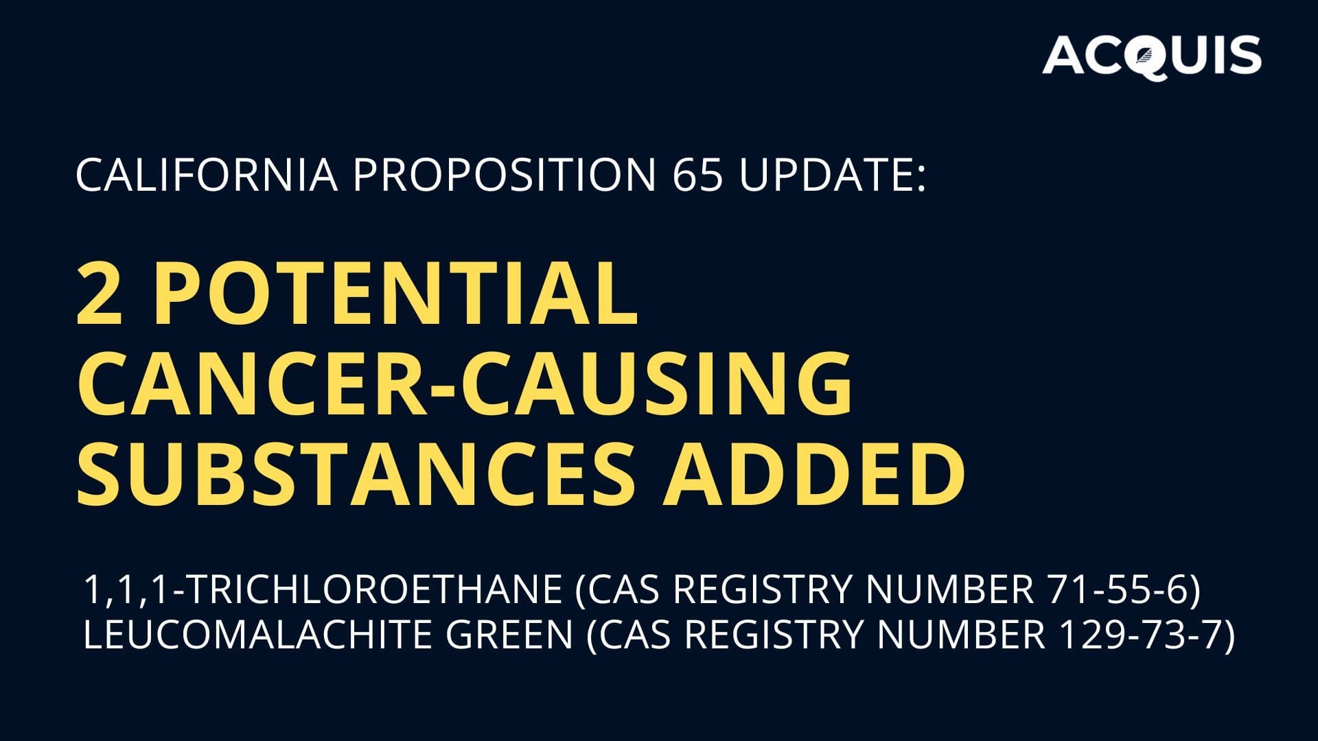 California Proposition 65 List Update 2 New Potential Cancer-Causing Substances Added.jpg