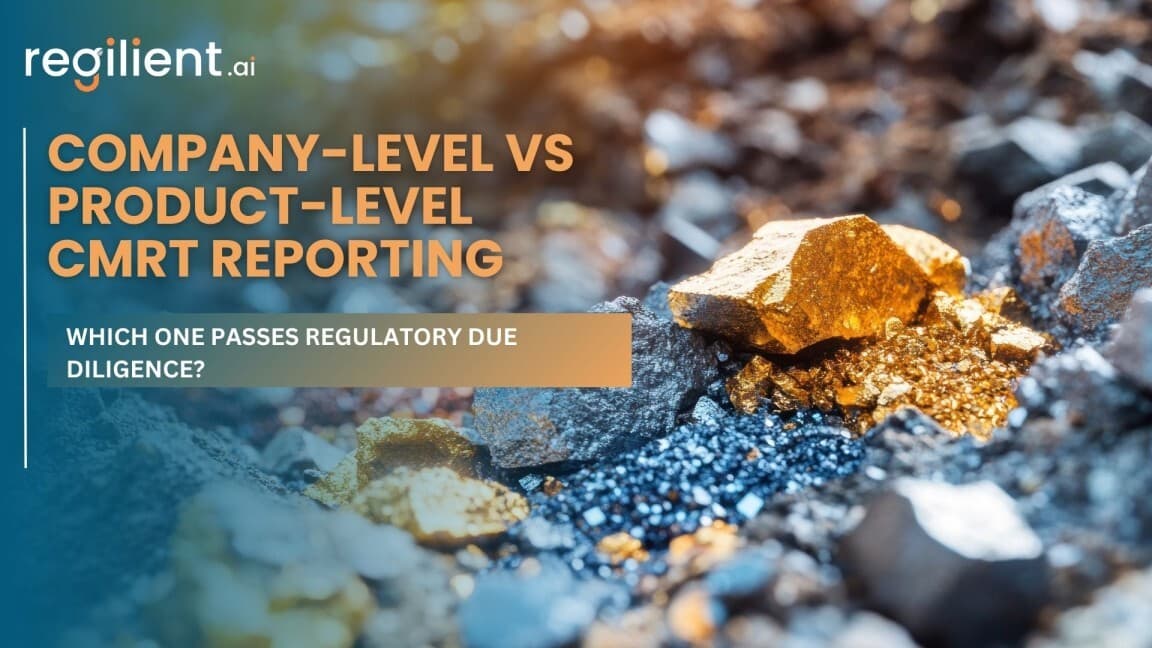 Company-Level vs Product-Level CMRT Reporting