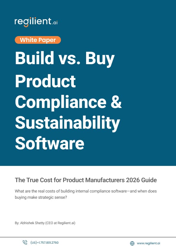Build Vs Buy - Product Compliance & Sustainability Software