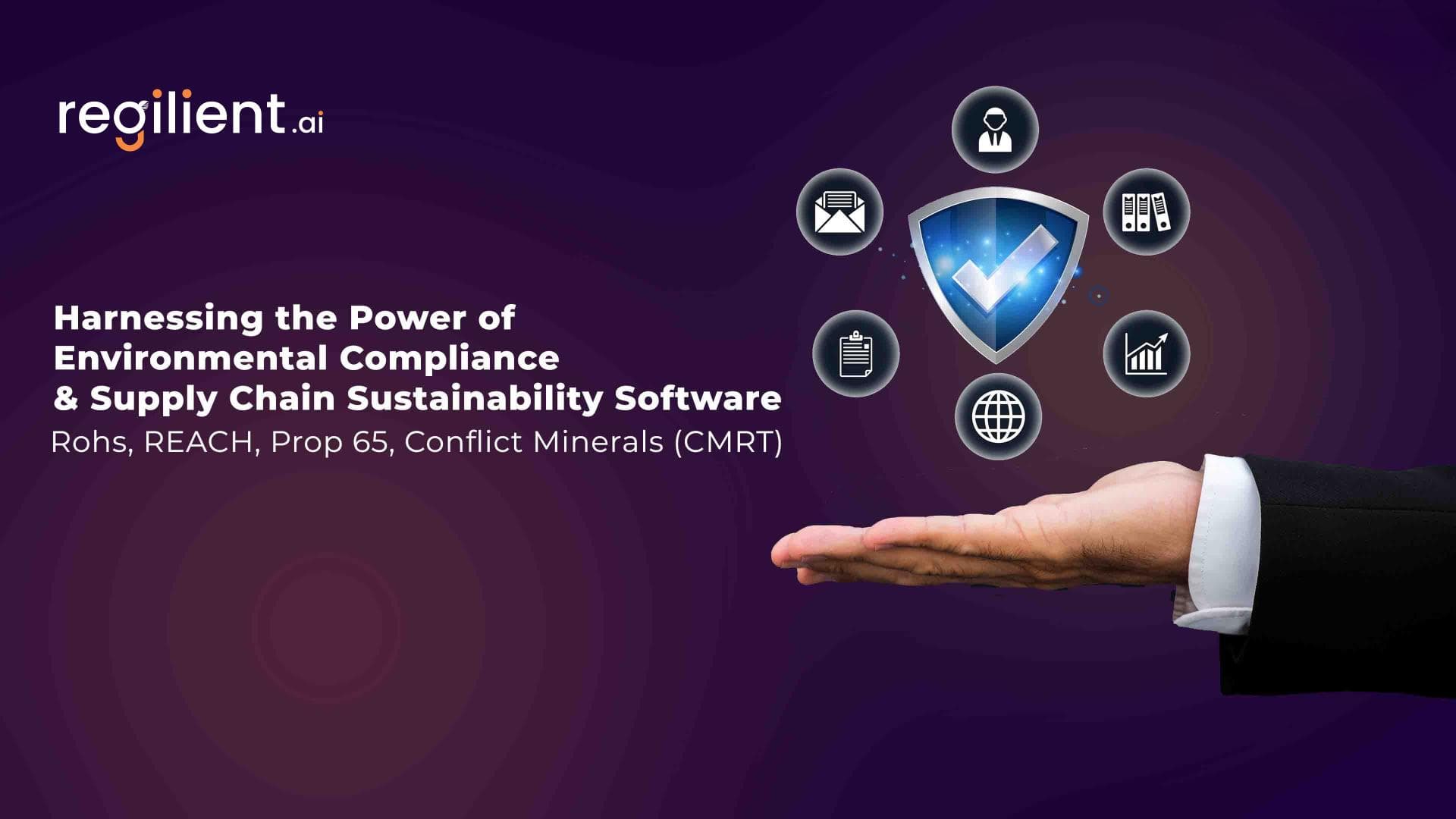 Supply Chain Sustainability Management and Environmental Compliance with Software Modules