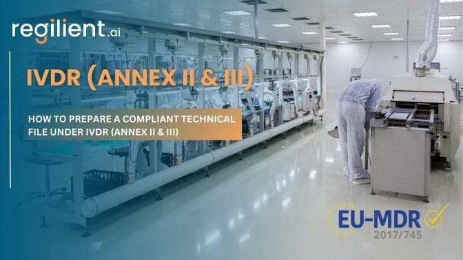 Understanding the Compliance Requirements for Medical Devices in the EU - EU MDR & EU IVDR
