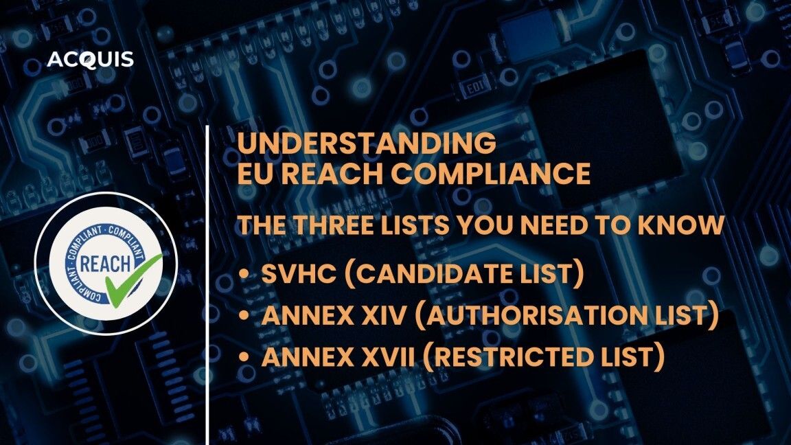 EU REACH Understanding the Difference Between Candidate List of SVHCs, Annex XIV, and Annex XVII.jpg